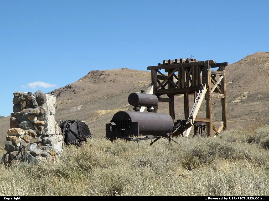 The mining city of Bodie once was the 3rd in California.