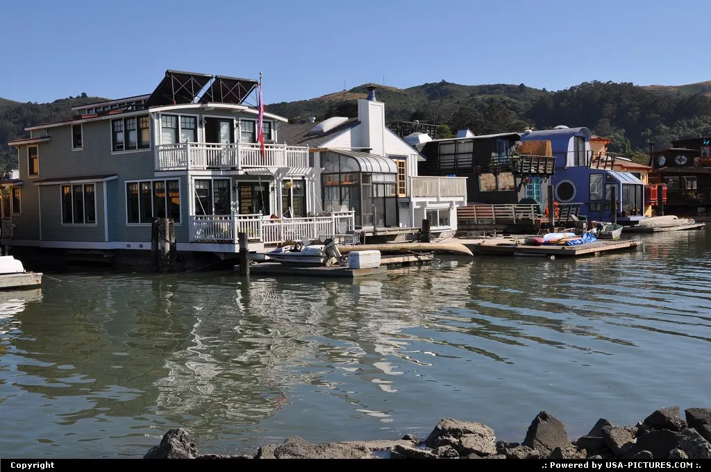Sausalito boat house