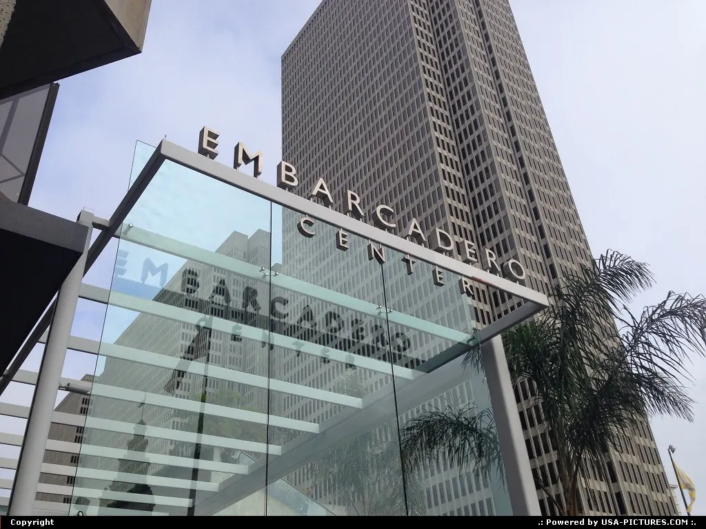 Embarcadero Center, in front of the iconic ferry building