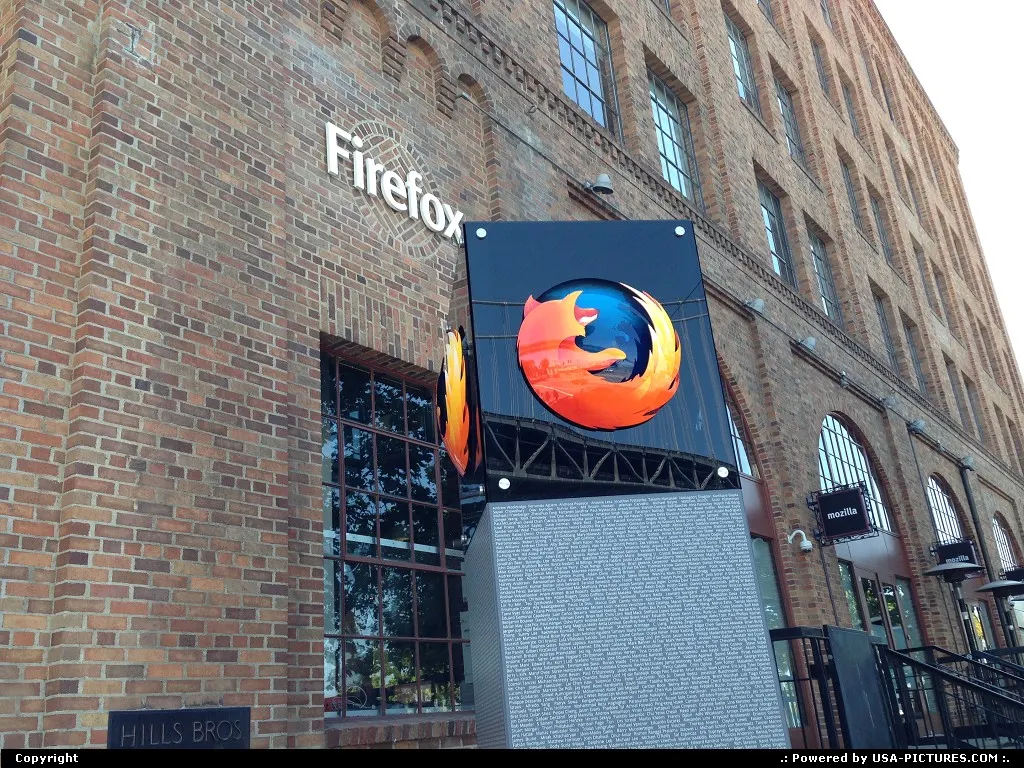 The Mozilla Fondation facility, not that far from Embarquadero