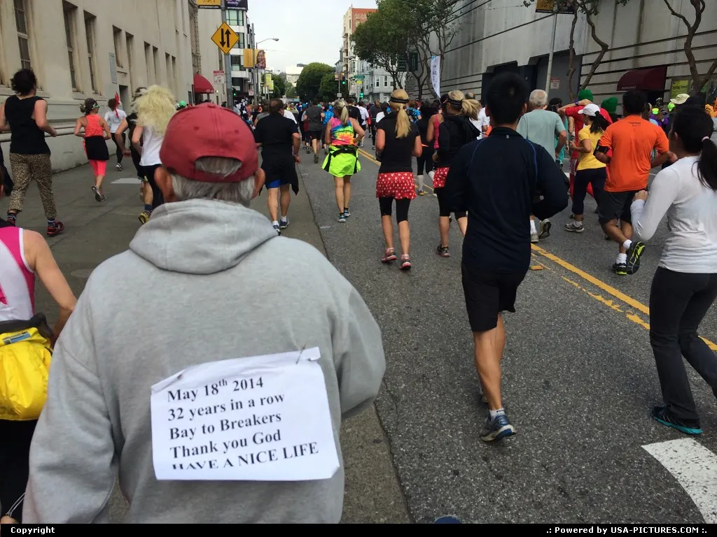 san Francisco bayto breakers 2014