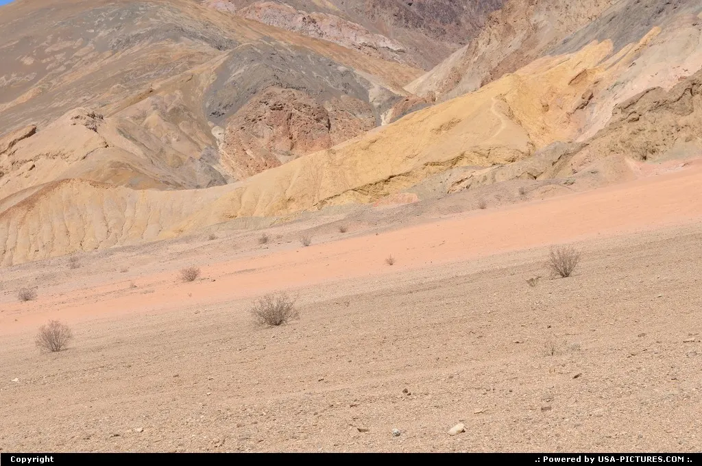 death valley artist palette