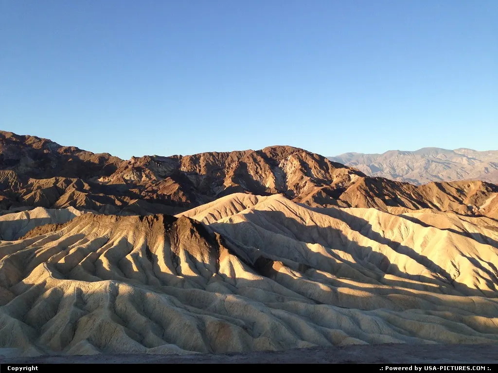 Zabriskie point at dawn