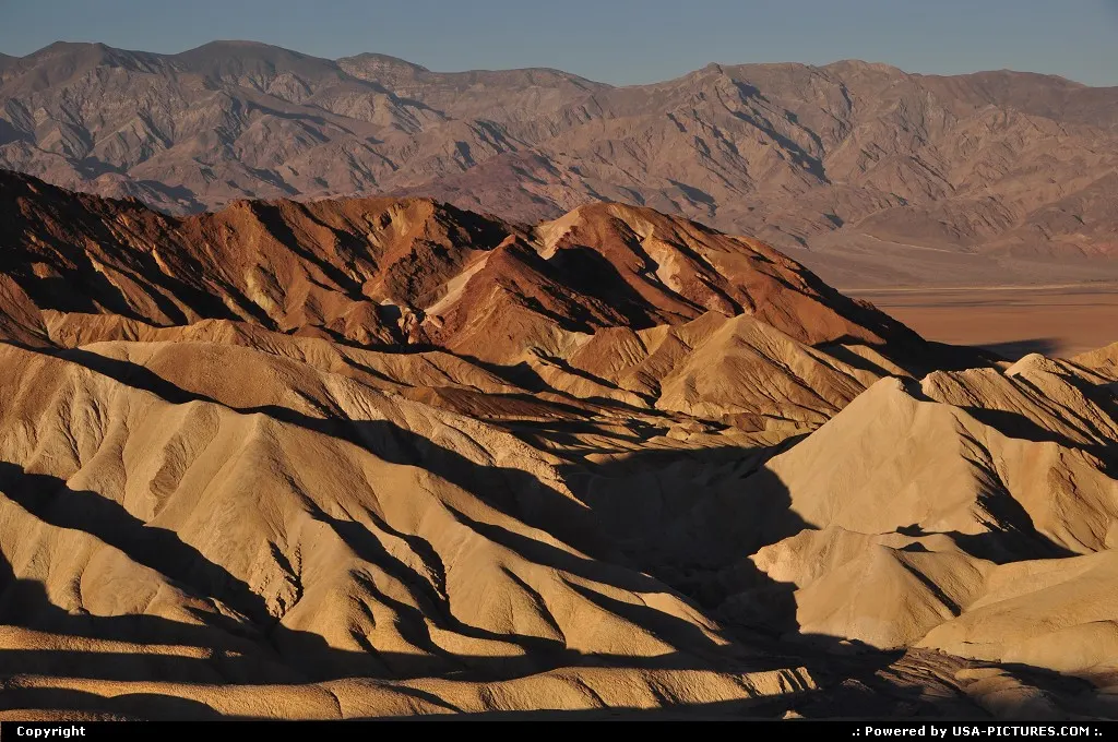 Zabriskie point at dawn