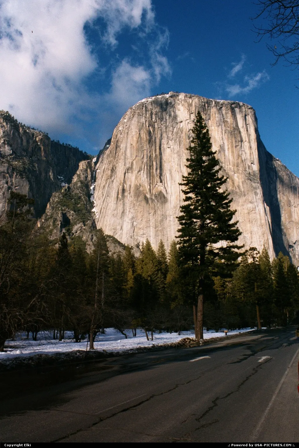 Amazing Yosemite in winter