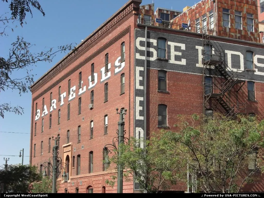 A legacy of the past: this nice building stands in Low Downtown neighborhood, nicknamed...