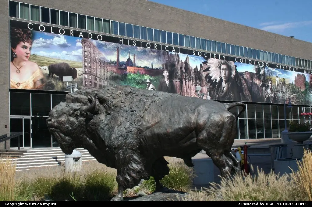 Colorado History Museum entrance.