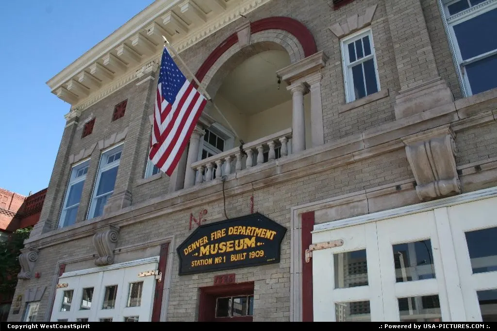 Denver Fire Department Museum, as stated on the sign.