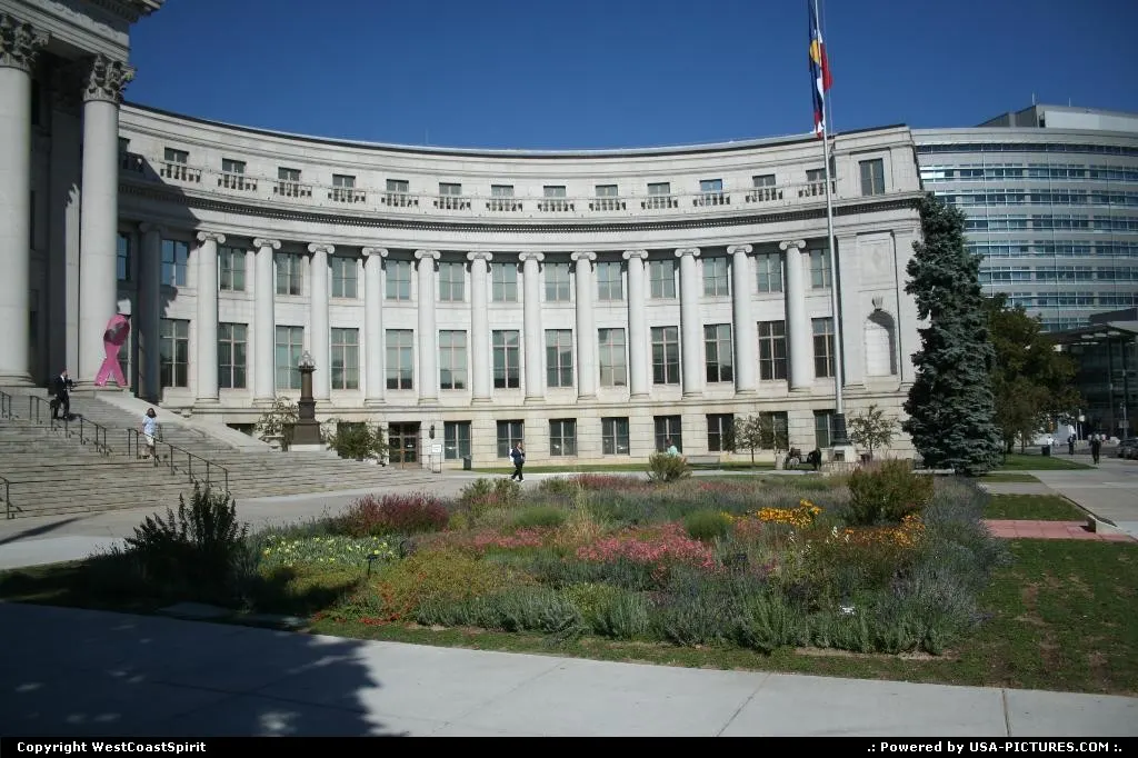 Denver Colorado garden, botanic, city hall