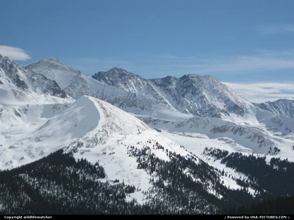 Central CO Rocky Mountains outside of Frisco, CO