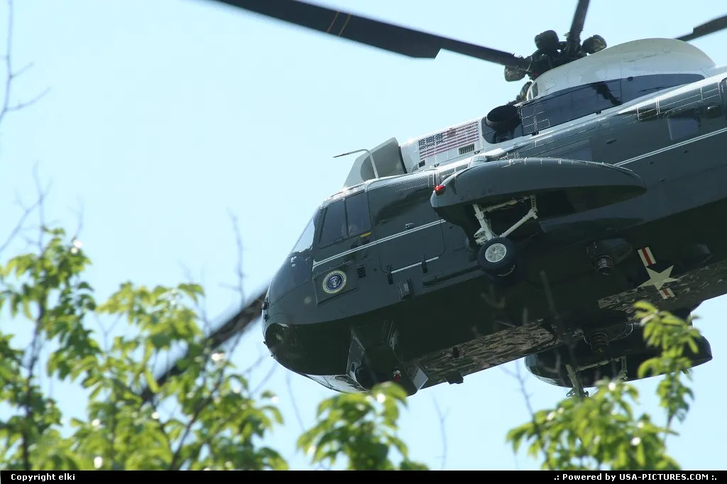 George w bush junior helicopter
