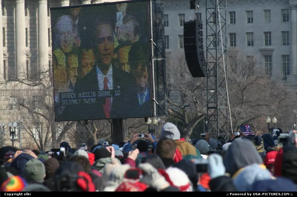 Barack Obama Inauguration day 01 20 2009.