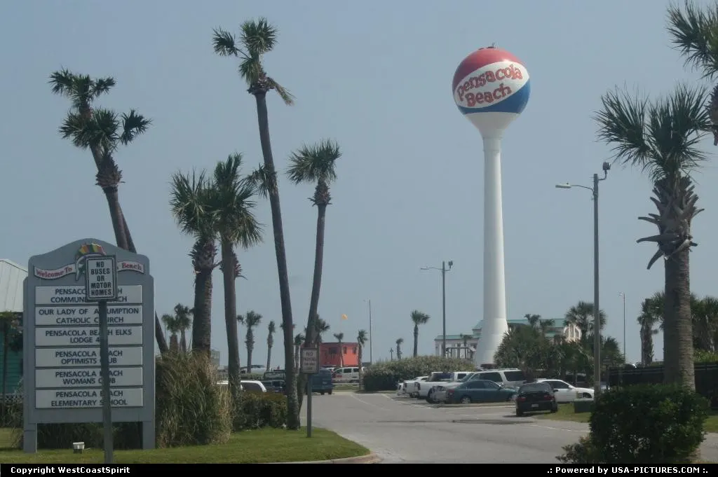 Arriving Pensacola Beach.