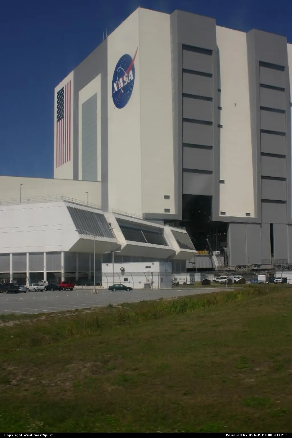 Space Shuttle assembling pad at Kennedy Space Center.