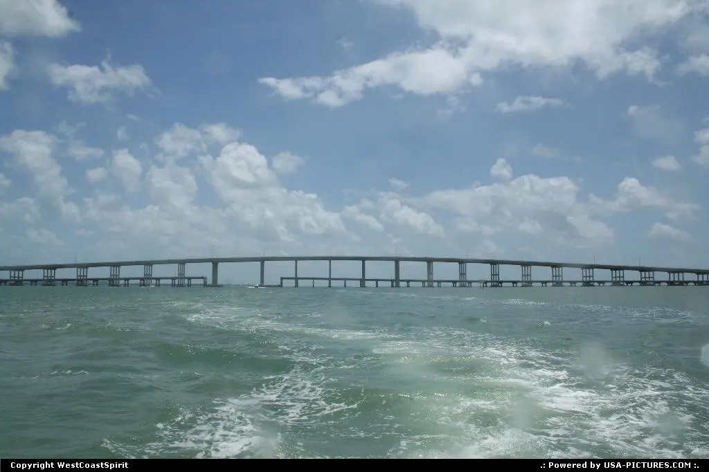 Bridges (actual and former) linking Biscayne Bay and downtown Miami. here from the bay.