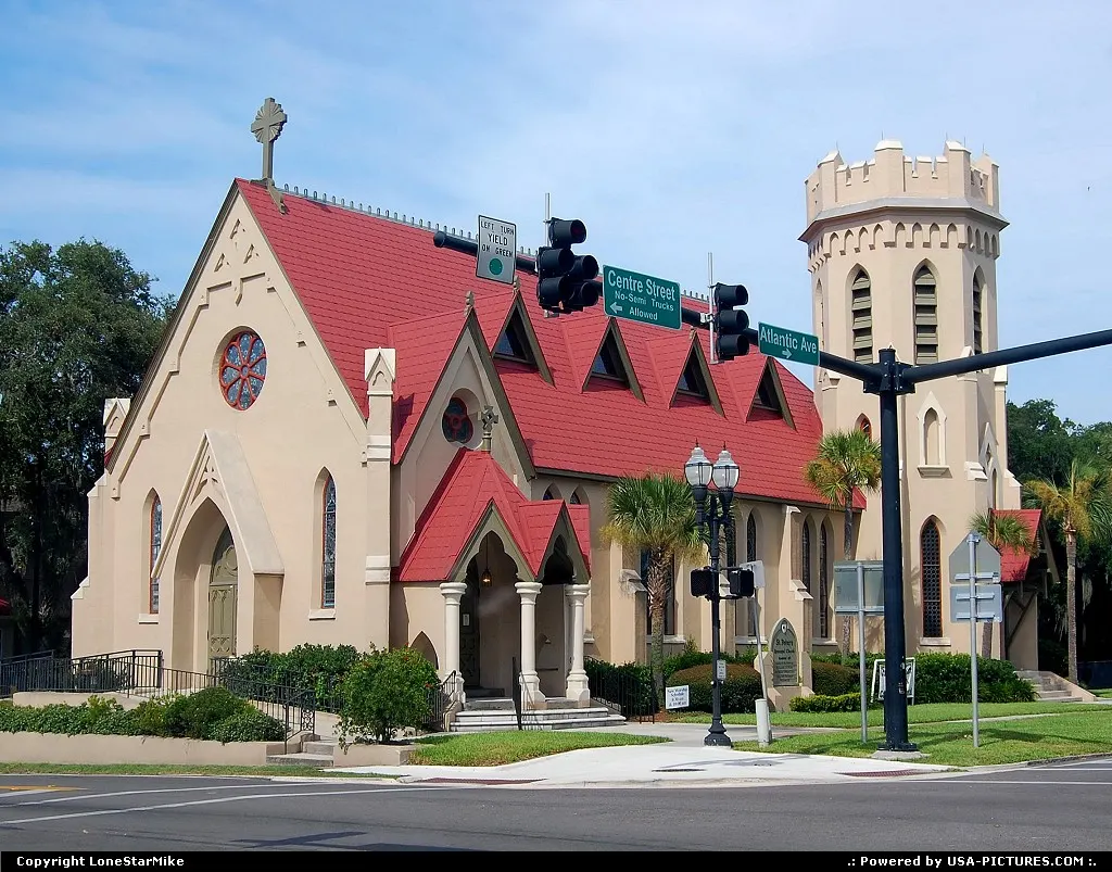 St. Peters Episcopal Church in Downtown Fernandina Beach.