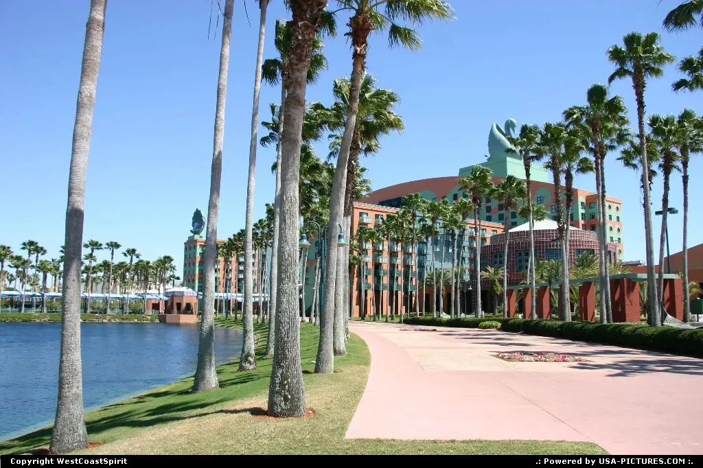The Swan and Dolphin resort in Disney.