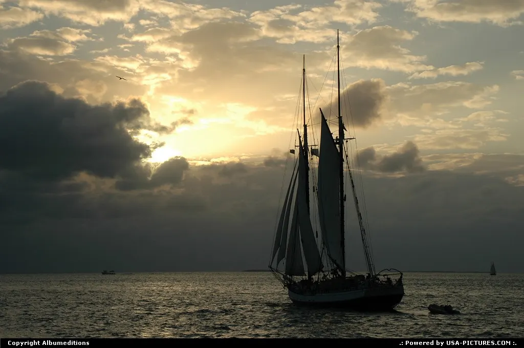 Sunset at Key West, Florida
