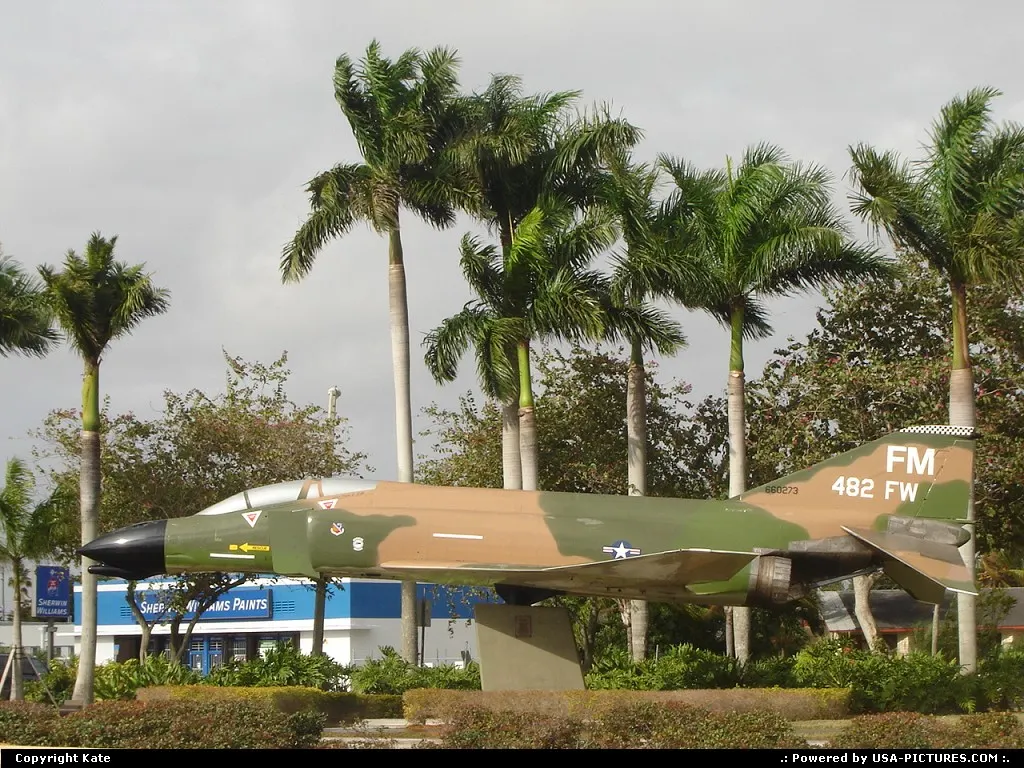 This good old F4 is the Homestead AFB gate keeper in its second life.