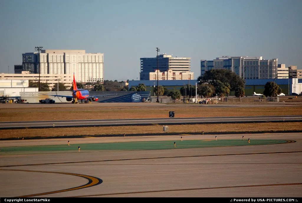 TPA - Tampa International Airport View from plane on taxi-out.
