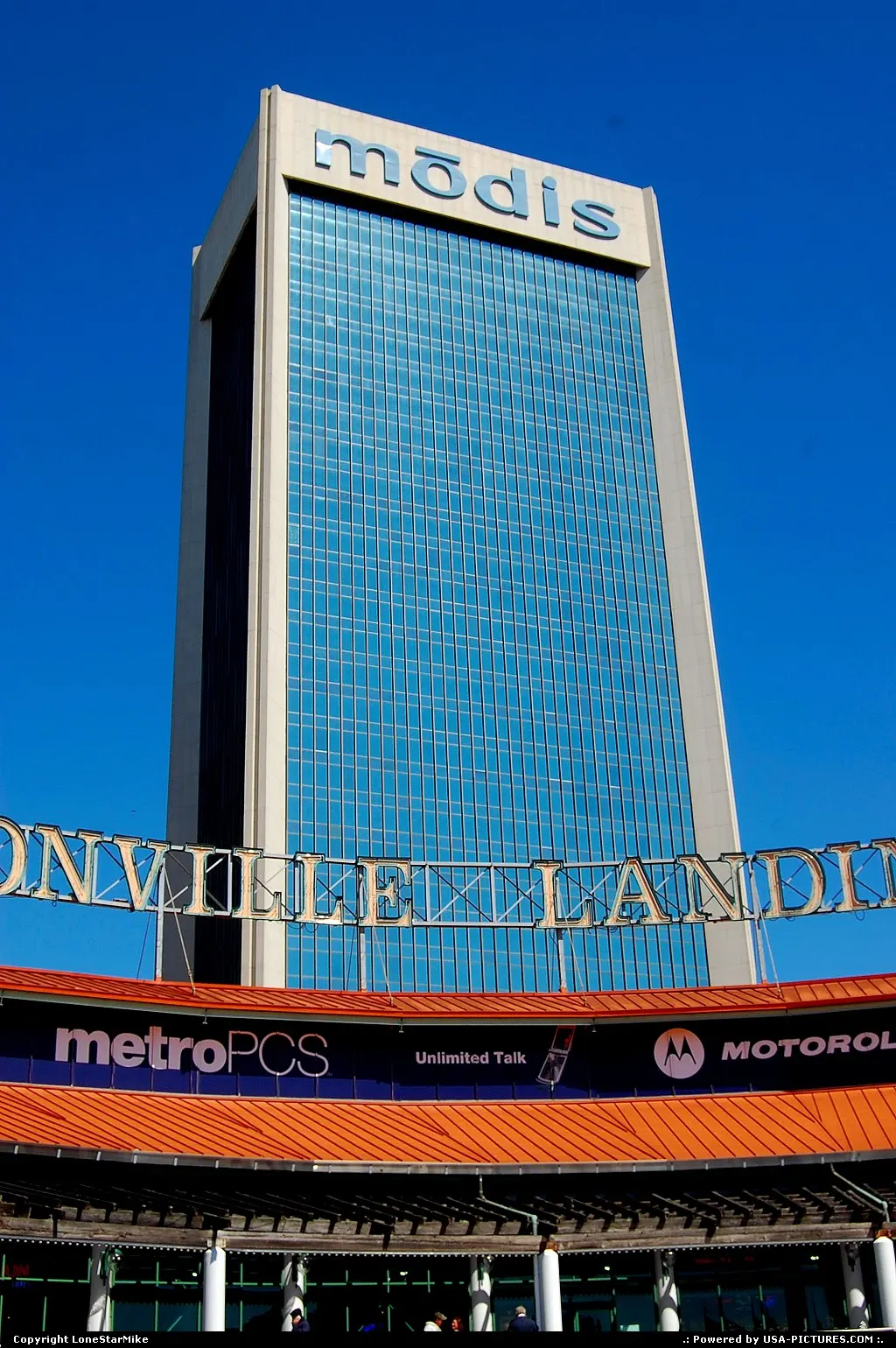 Modis Building from Jacksonville Landing
