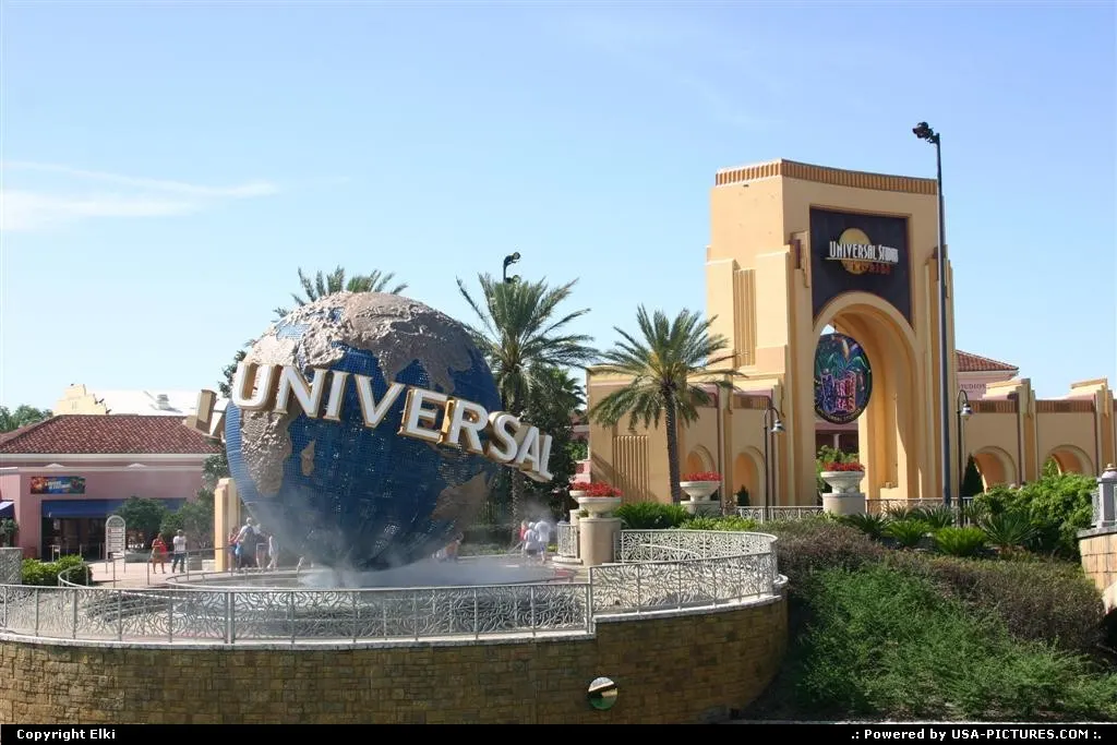 The park entrance