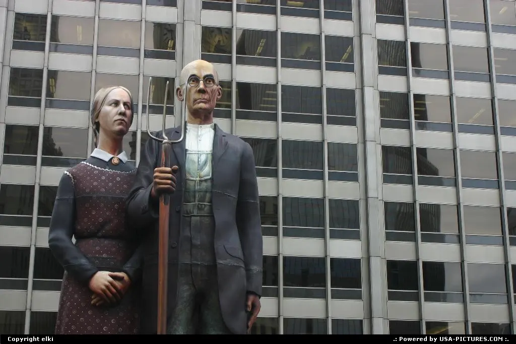 God bless america sculture.
