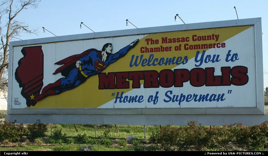 Metropolis the city of superman.