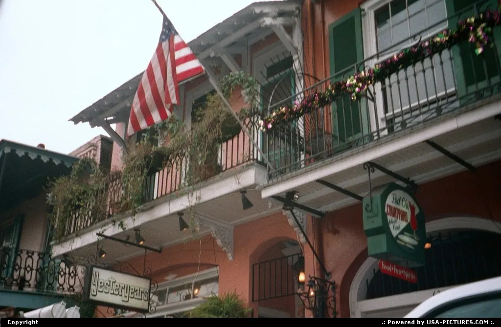 The French Quarter in New Orleans
