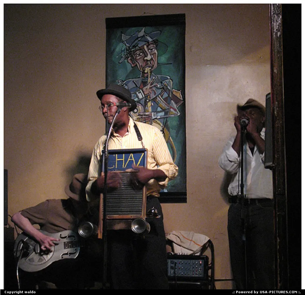 Spotted Cat, in New Orleans, LA. Amazing hole-in-the-wall place to hear music.