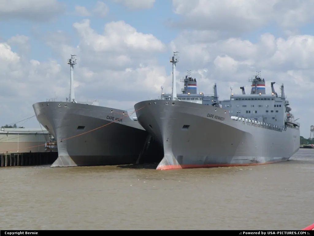US NAVY ships on Mississipi river, close to New Orleans NAS