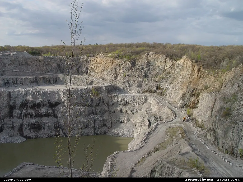 Beauty few get to see. A quarry lake.