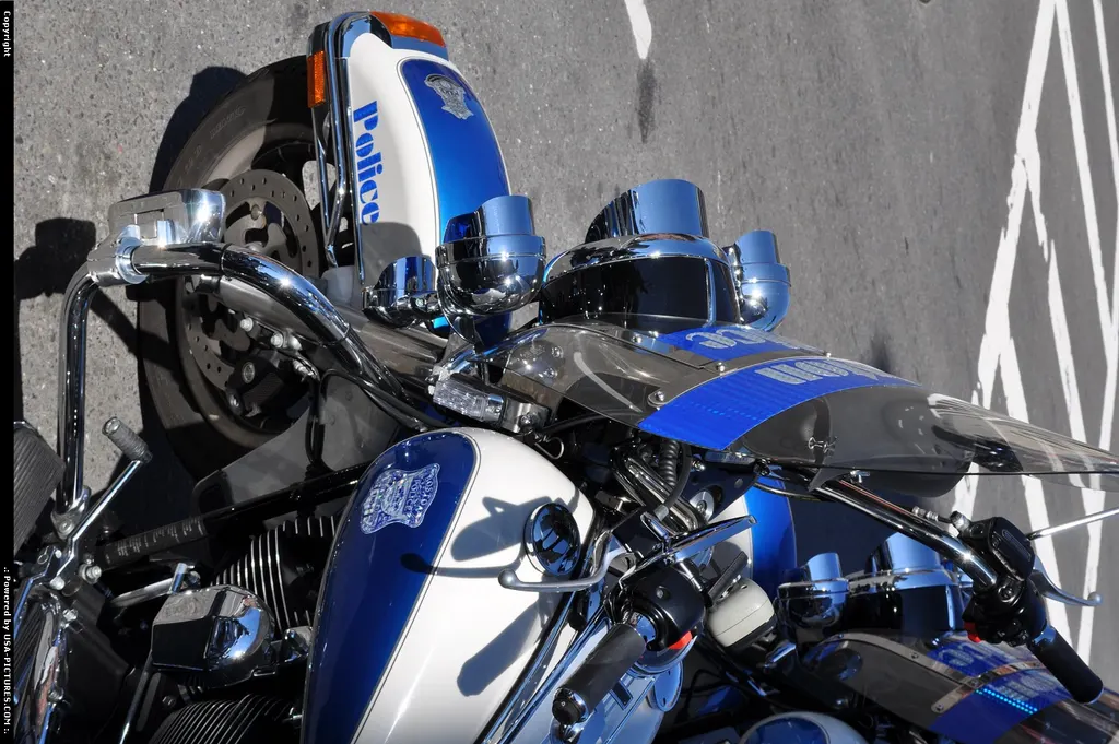 Harley of boston police