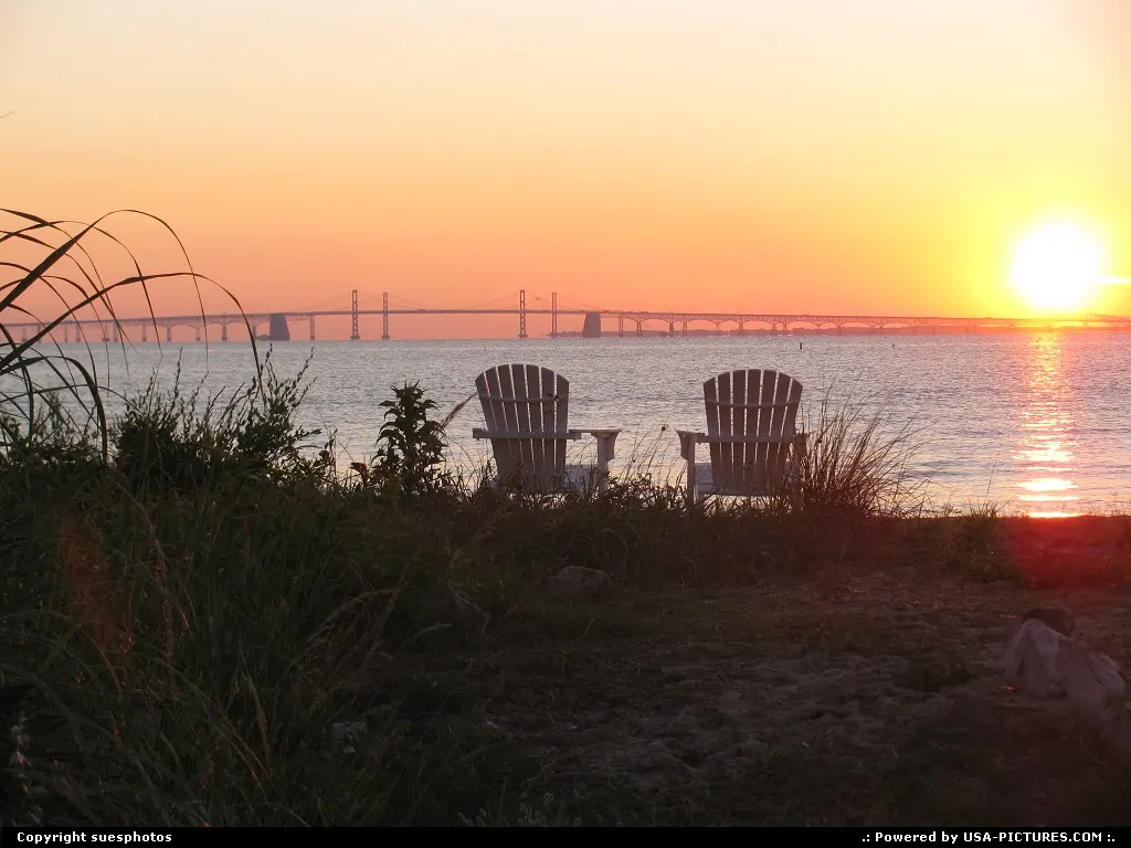 Summer Sunrise over Cheasapeake Bay