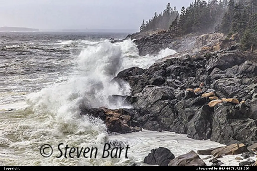 Bar Harbor Maine Hunter Beach