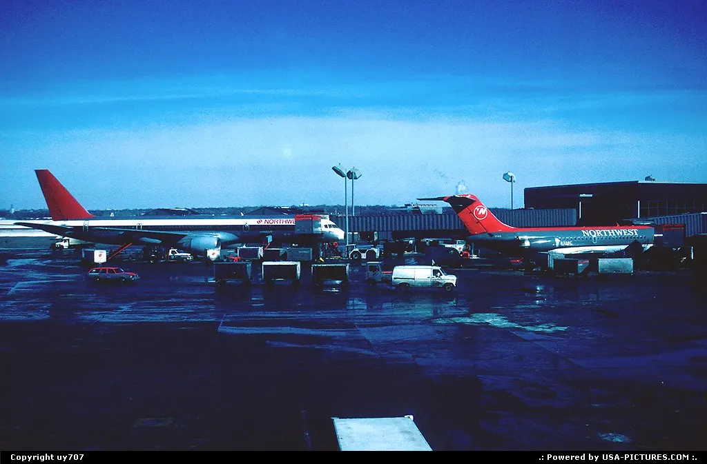 Northwest Airlines at home.