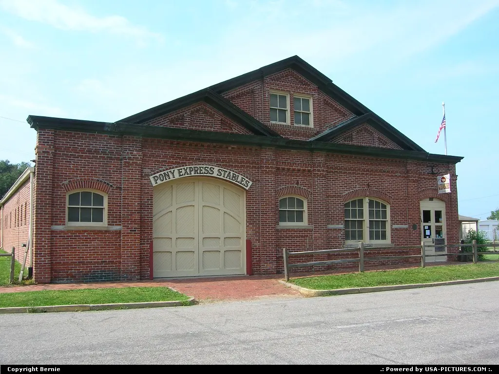 Pikes Peak building is now a the Pony Express museum