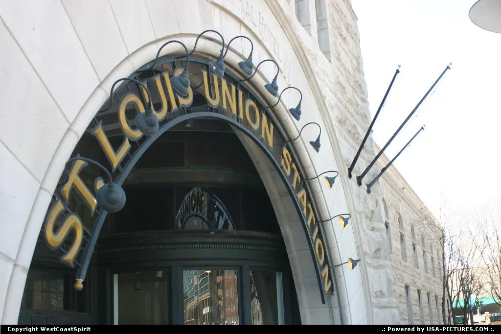 Saint Louis Union Station, located downtown.