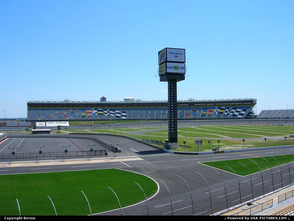 Charlotte speedway, inside !