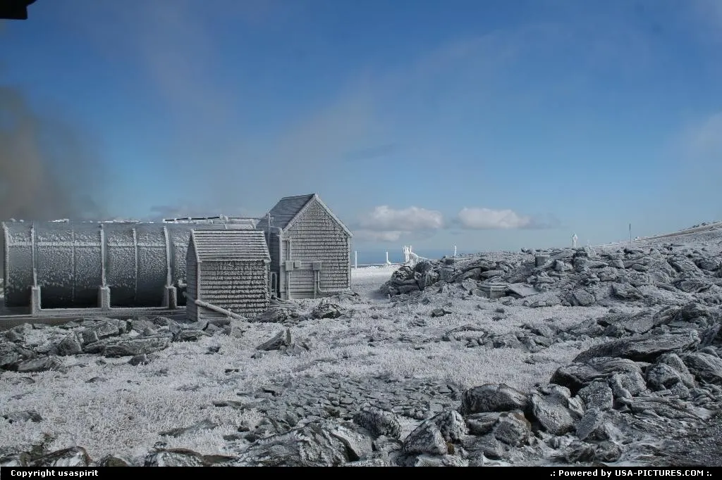 Mount washington, rail way. Facilities on the way