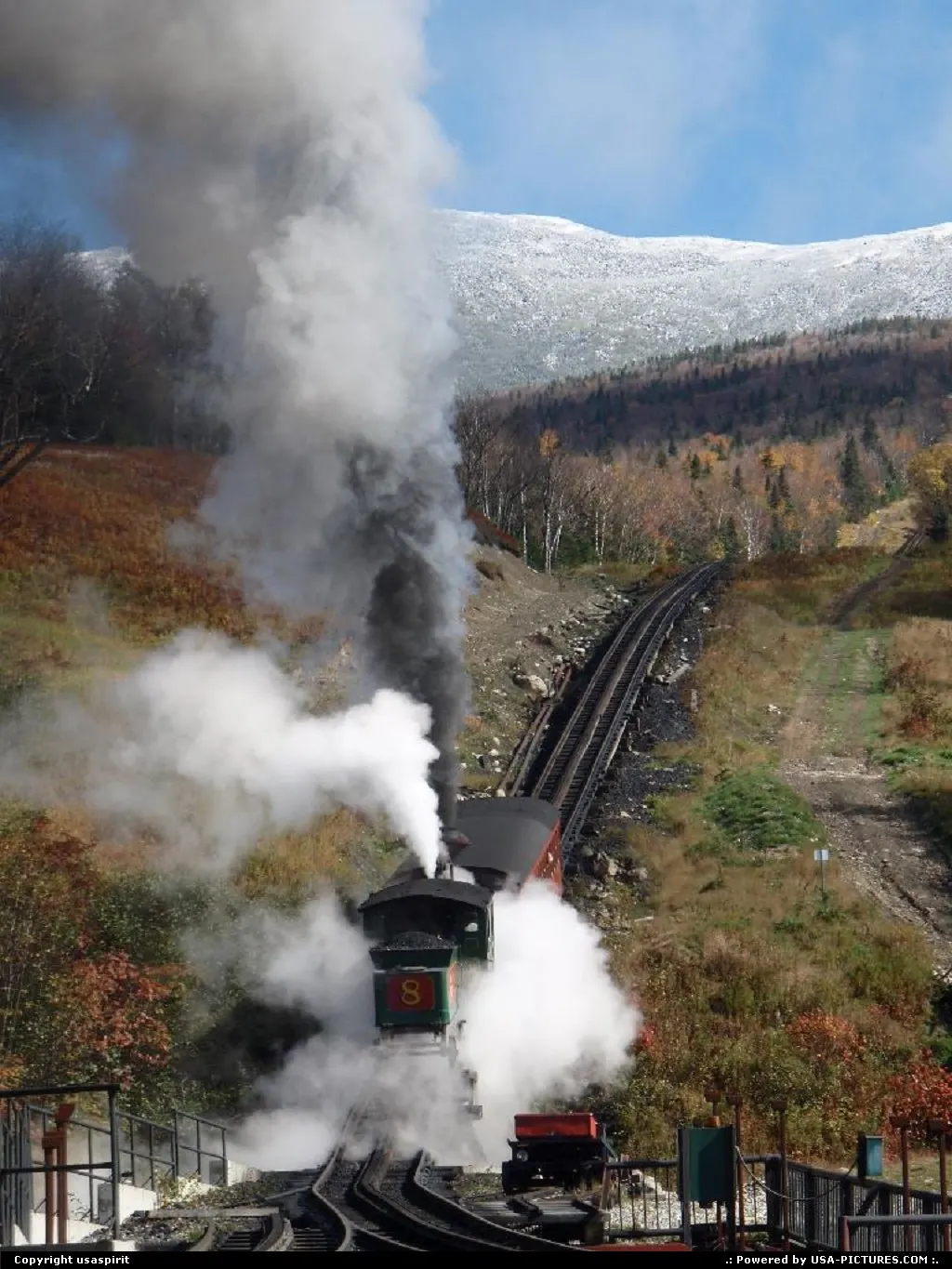 Mount washington, rail way