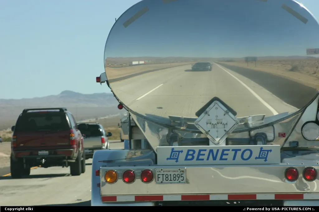 On the way to Las Vegas on the I15