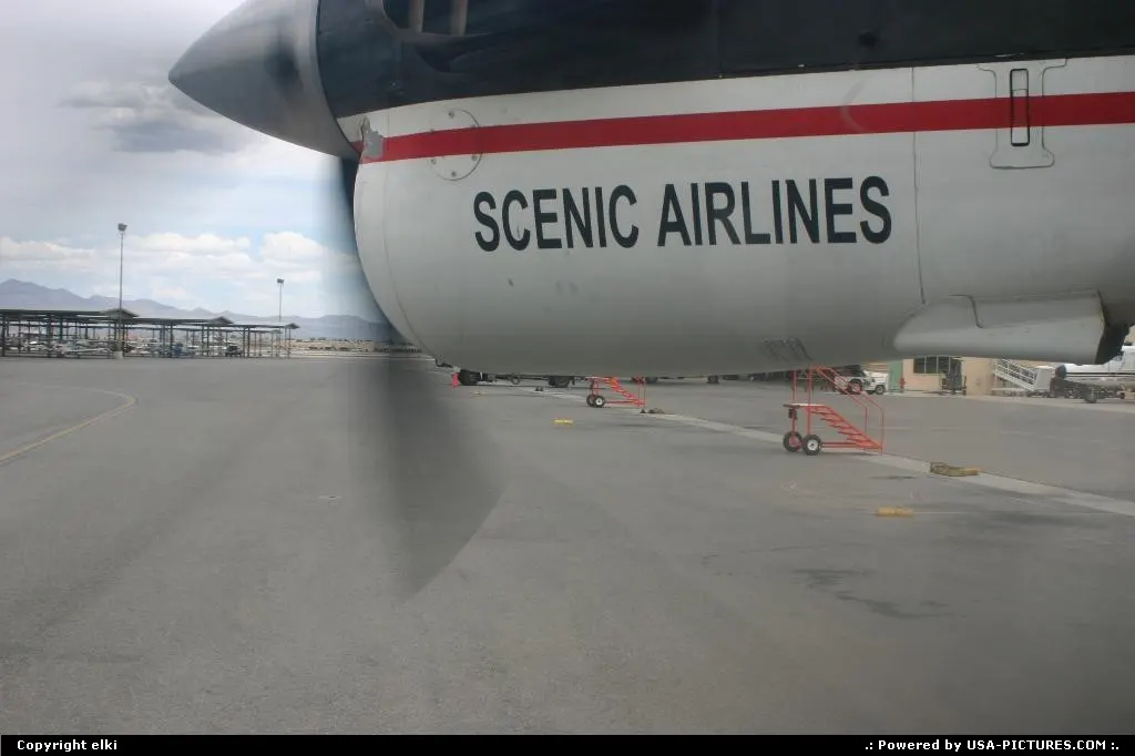 Scenic Airlines, taking off to Grand Canyon from las Vegas