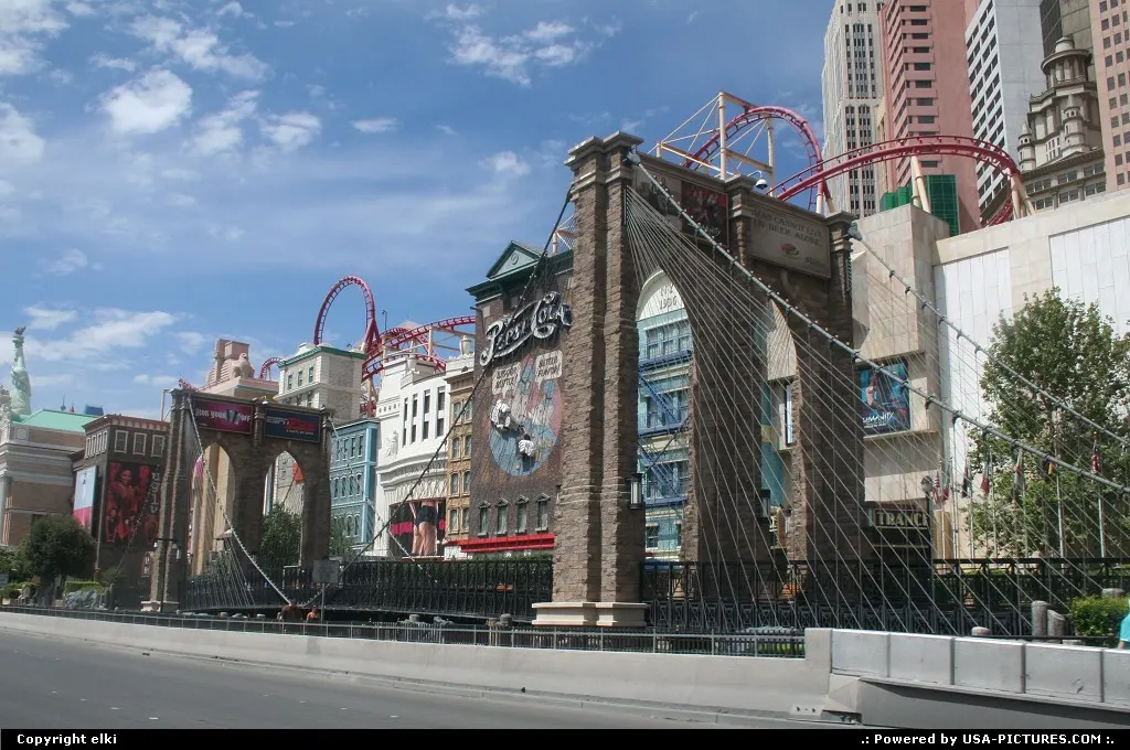 Las vegas, strip New York New York Hotel Casino