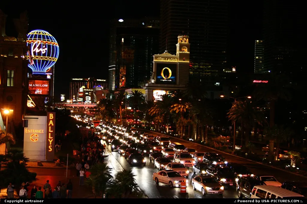 traffic jam on the Strip !