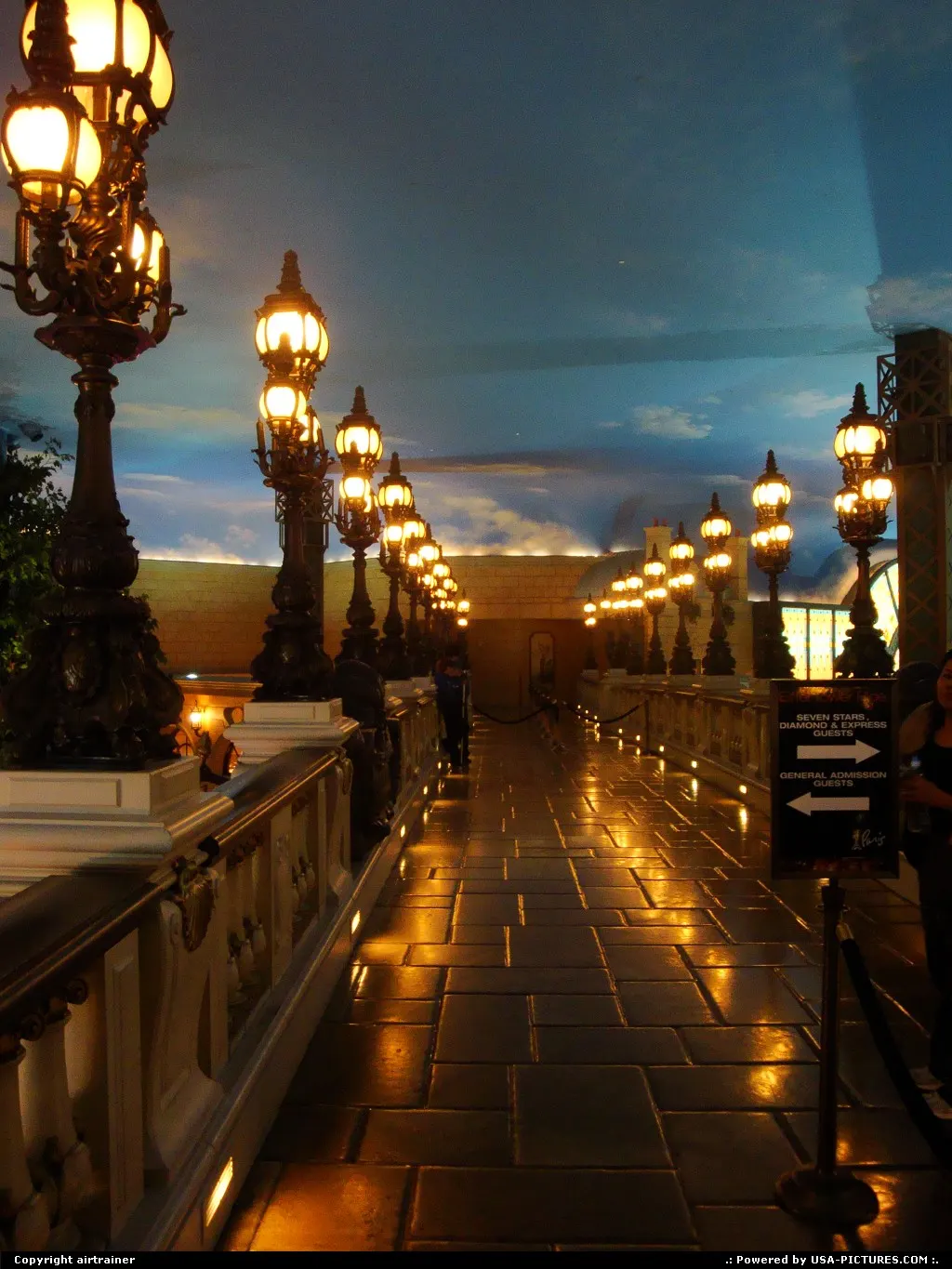 Paris casino, the entrance for the Eiffel tower.