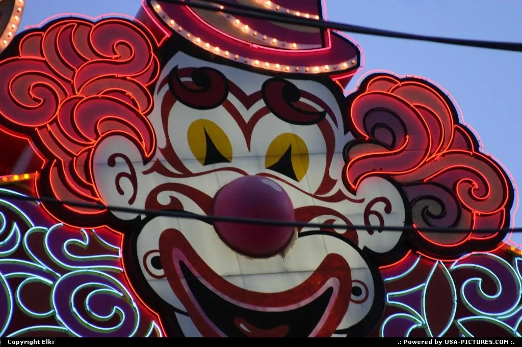 Big sign and neon