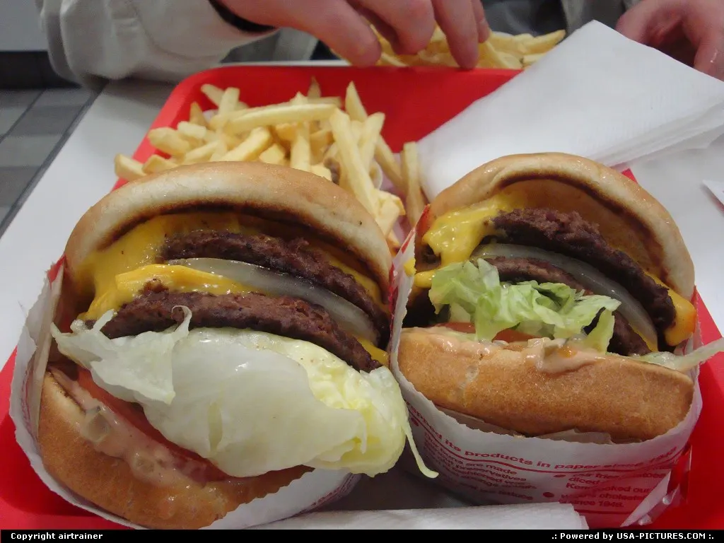 In and Out burgers, something you must try ! My personal favorite, with Jack in the box :)