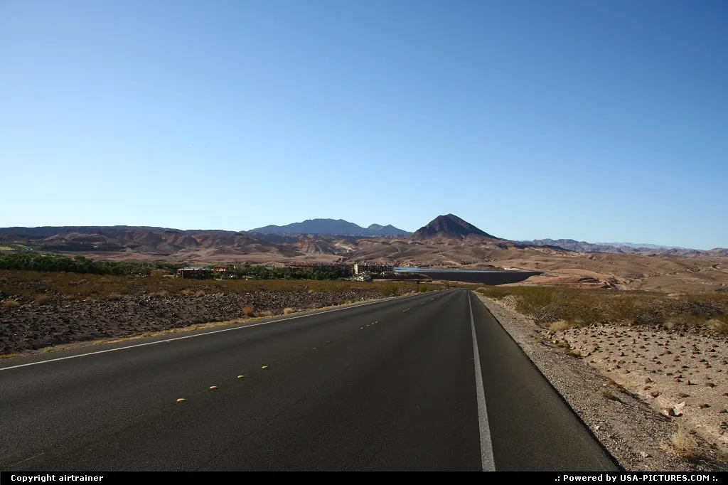 on the road to Valley of Fire SP
