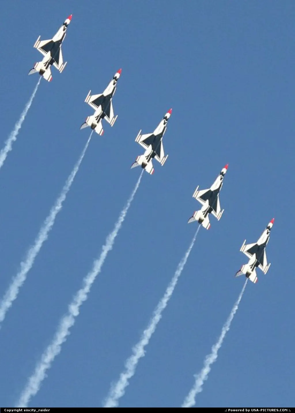 Thunderbirds over Nellis
